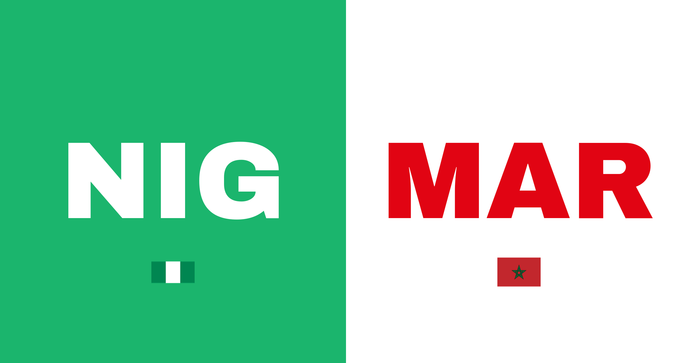 Nigeria och Marocko spelar oavgjort efter en intensiv semifinal