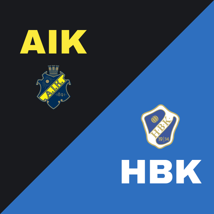AIK faller pladask mot Halmstads BK – 0-2 på Strawberry Arena
