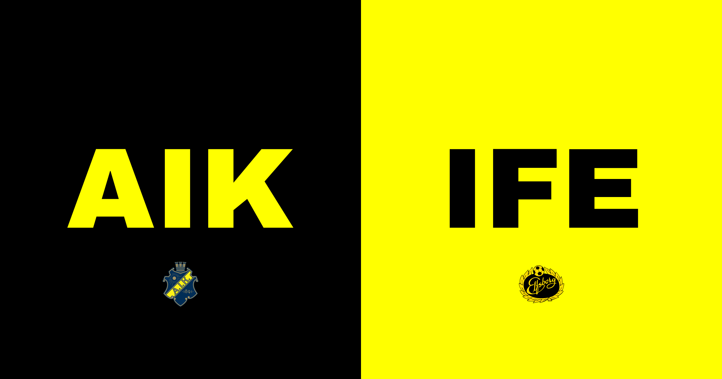 AIK krossar IF Elfsborg på Strawberry Arena