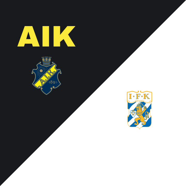 Inför AIK - IFK Göteborg: Gnaget kämpar utan vänster wingbacks