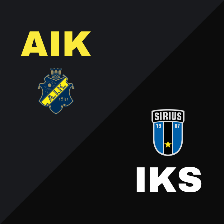 Inför AIK - IK Sirius FK: Rivalmötet på Strawberry Arena