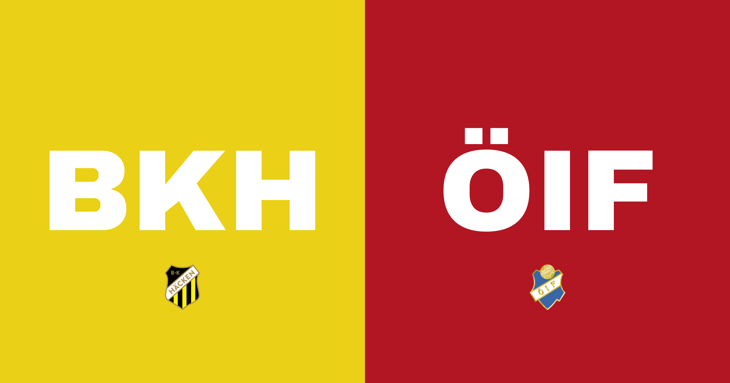 Östers IF besegrar BK Häcken på Bravida Arena