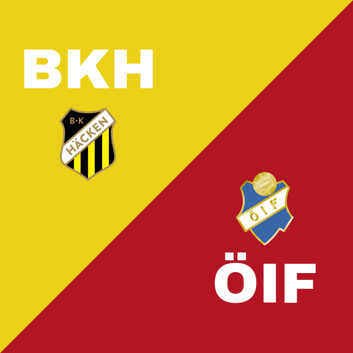 Östers IF besegrar BK Häcken på Bravida Arena