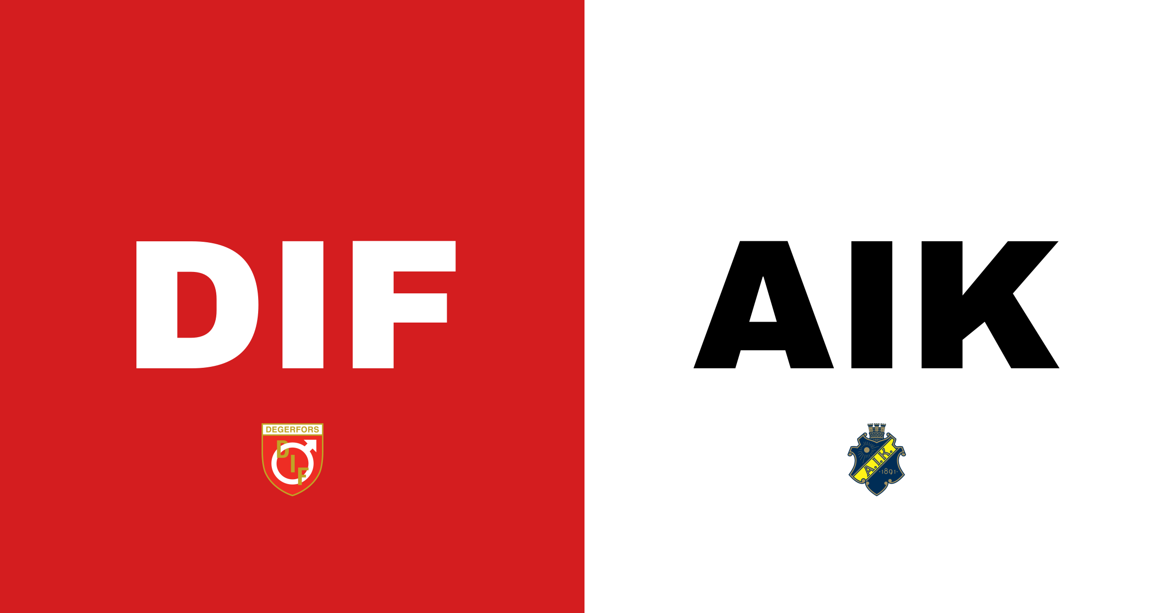 AIK vinner knappt mot Degerfors IF på Stora Valla