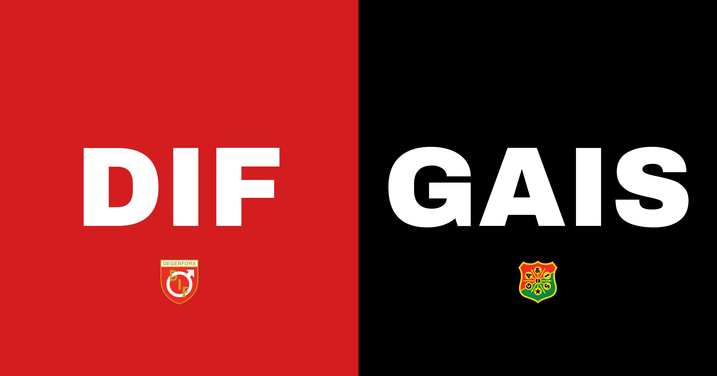 GAIS dominerar Degerfors IF på Stora Valla