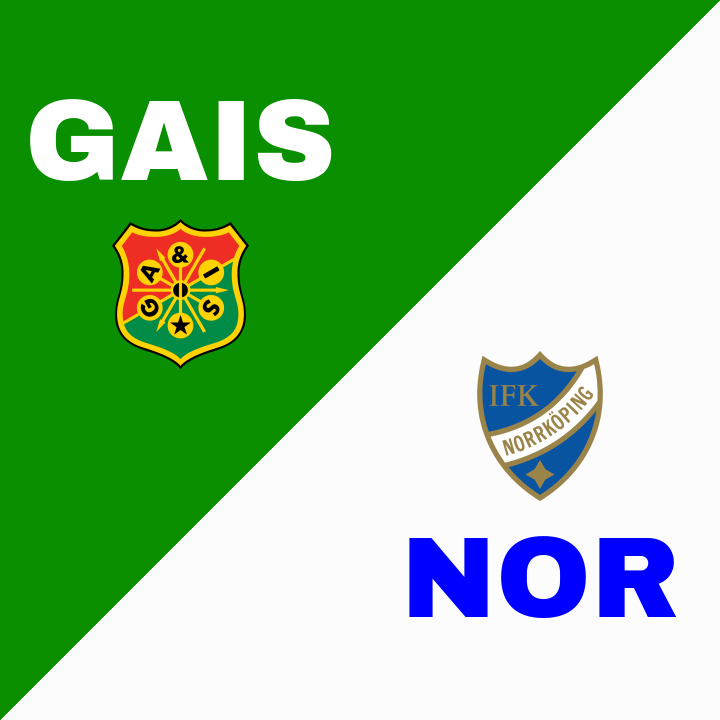 GAIS triumferar över IFK Norrköping på Gamla Ullevi