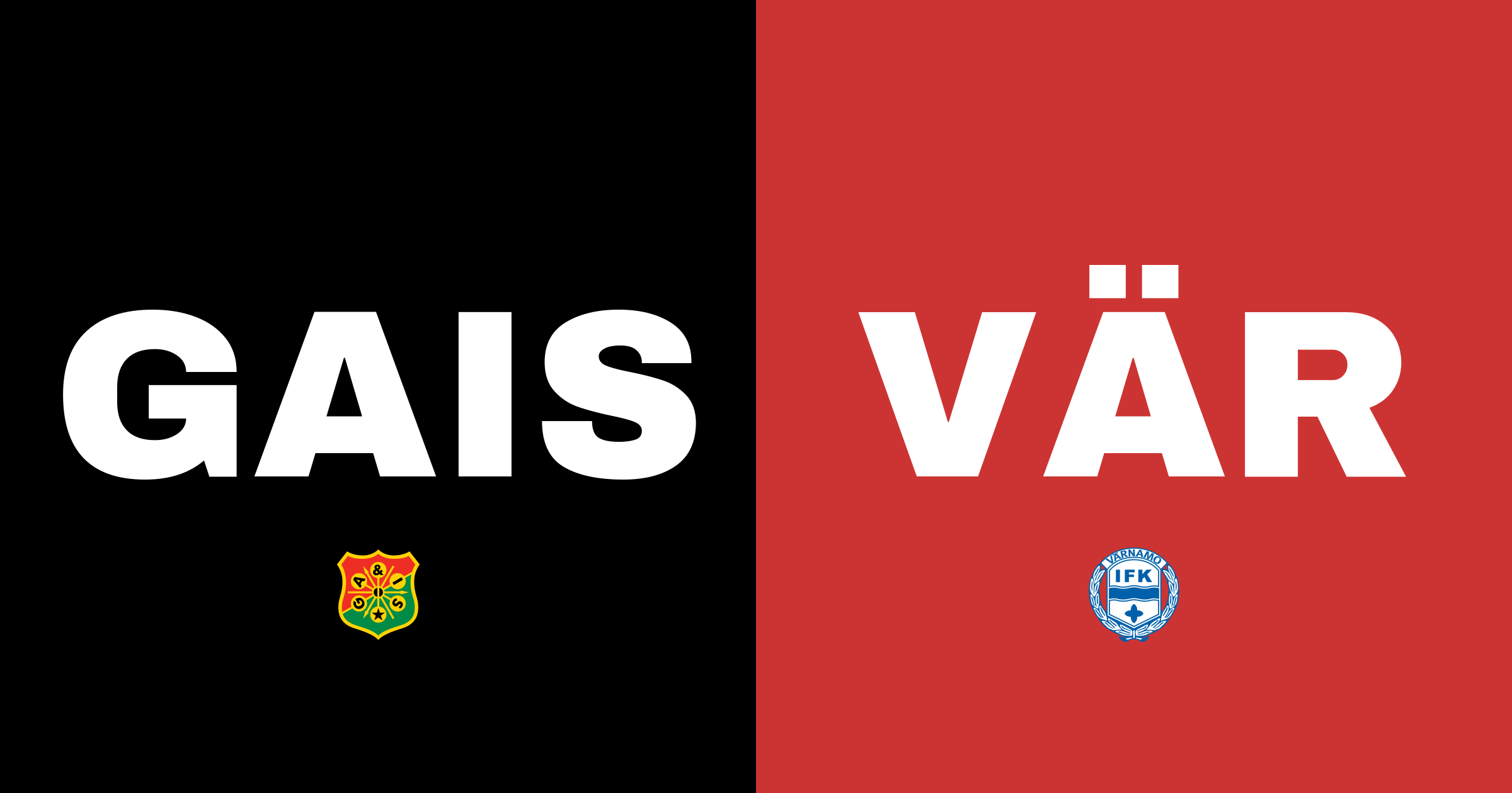GAIS och IFK Värnamo delar på poängen på Gamla Ullevi