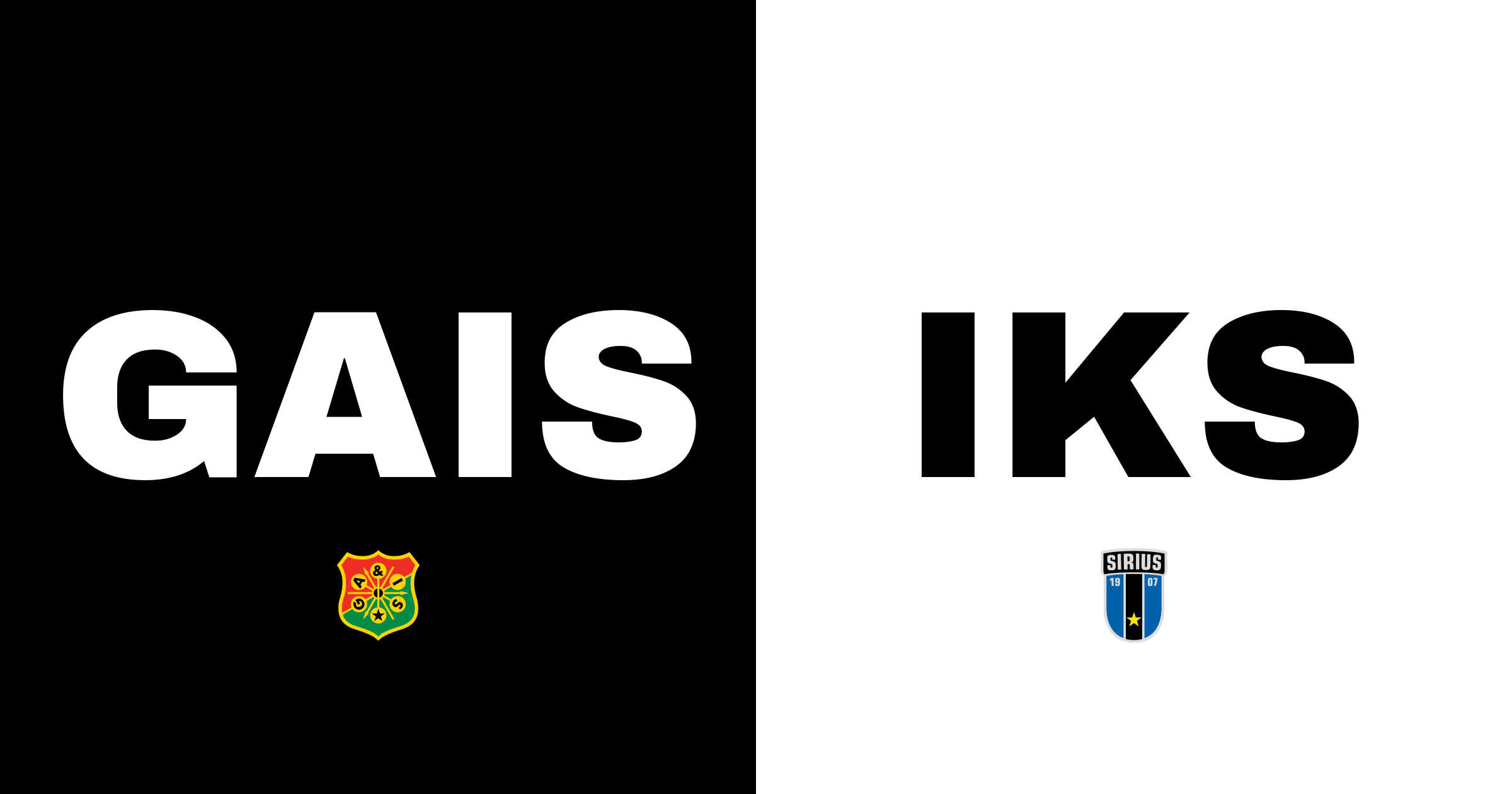 GAIS triumferar över IK Sirius FK på Gamla Ullevi