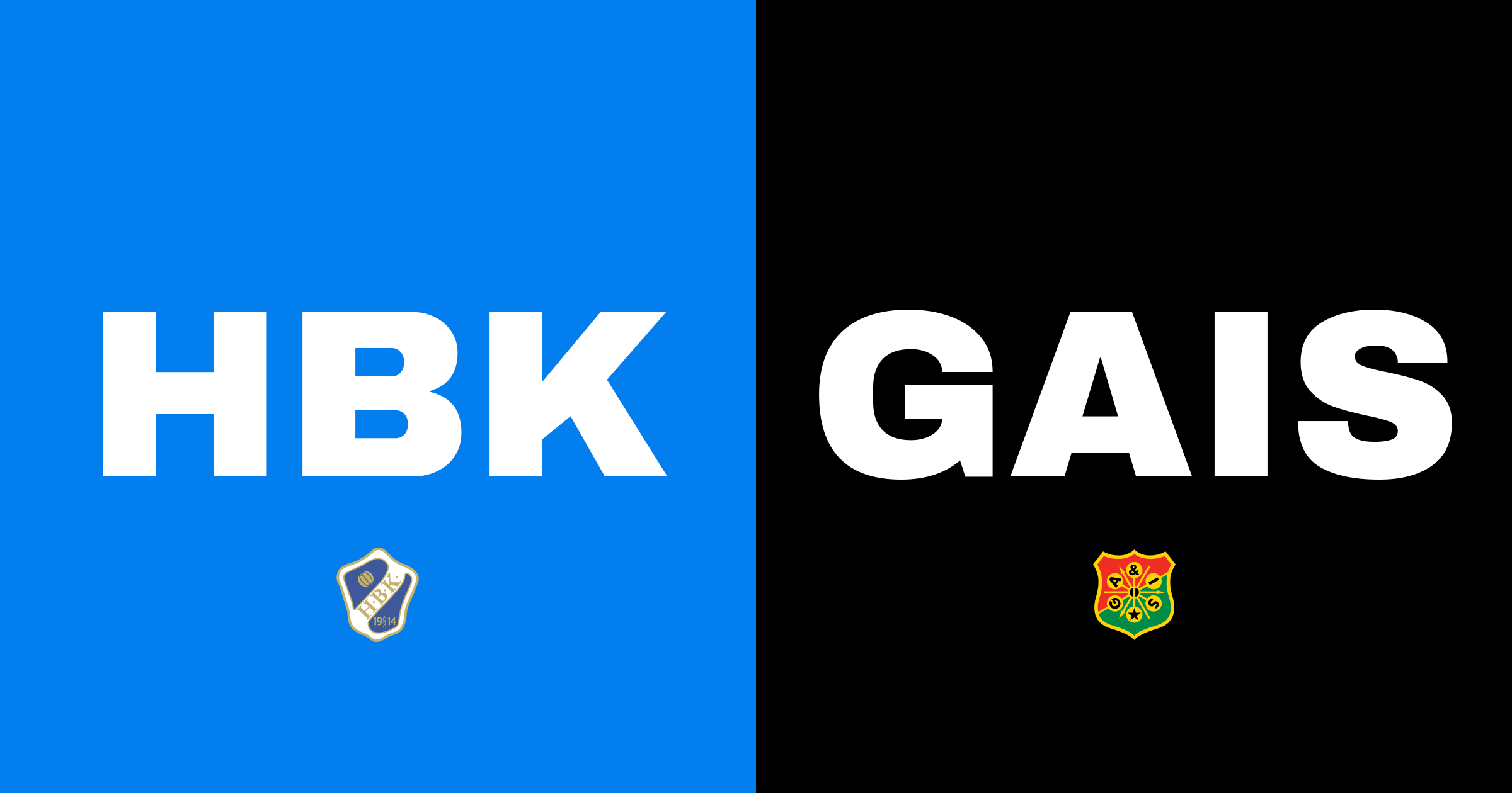 GAIS triumferar över Halmstads BK i Allsvenskan