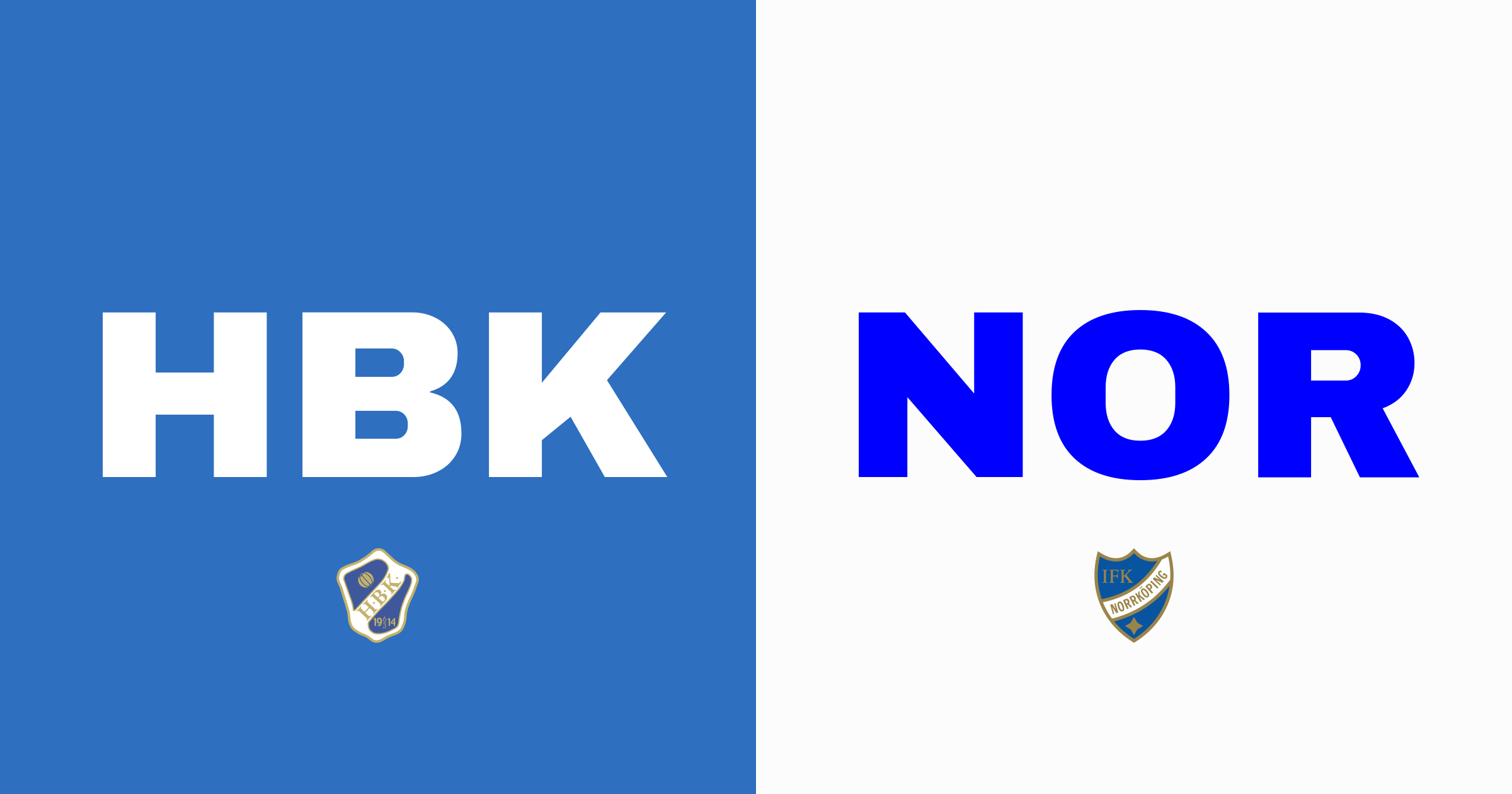 Delad poäng på Örjans Vall: Halmstads BK och IFK Norrköping spelar oavgjort