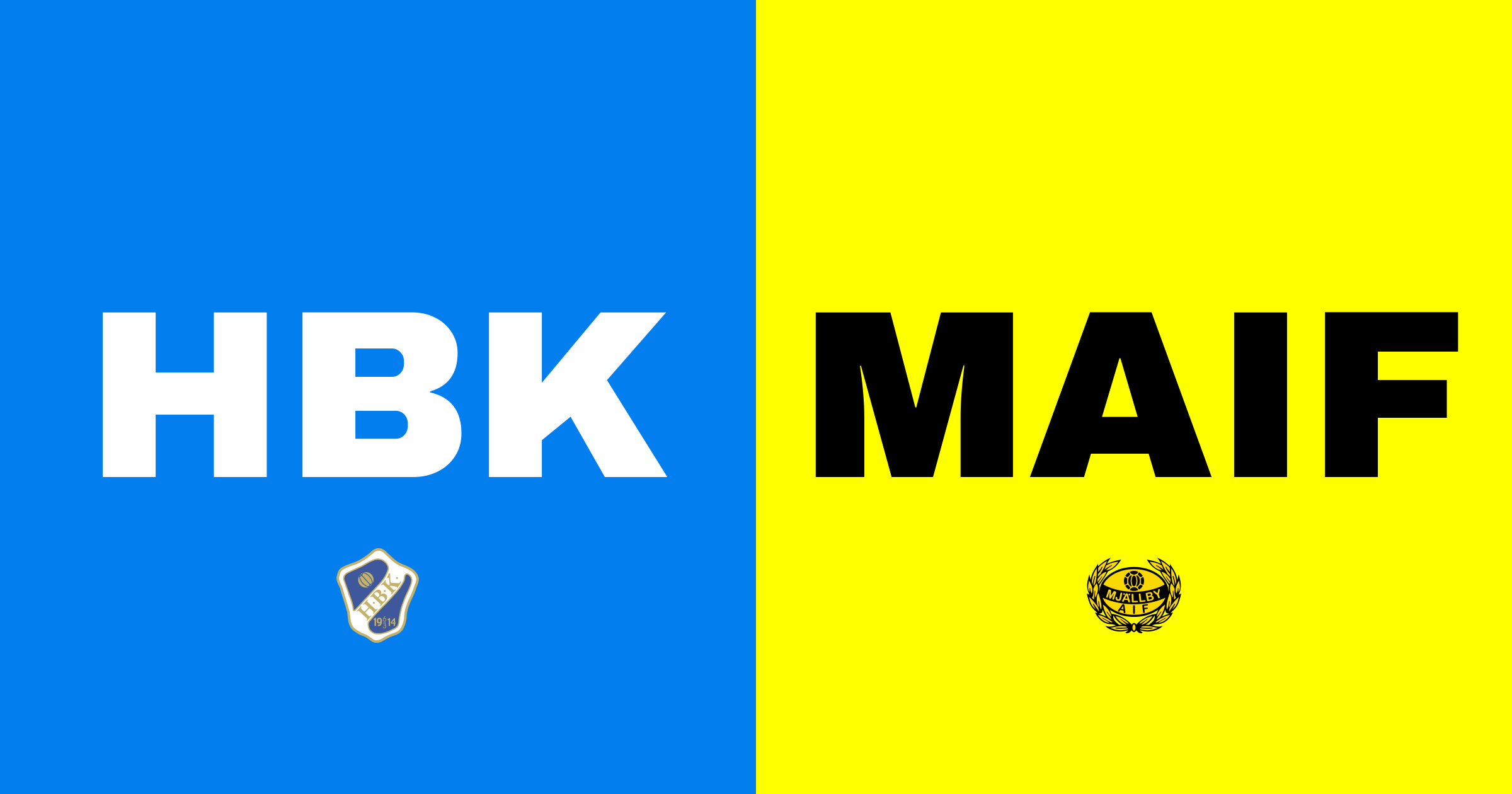 Mjällby AIF besegrar Halmstads BK med 3-1 på Örjans Vall