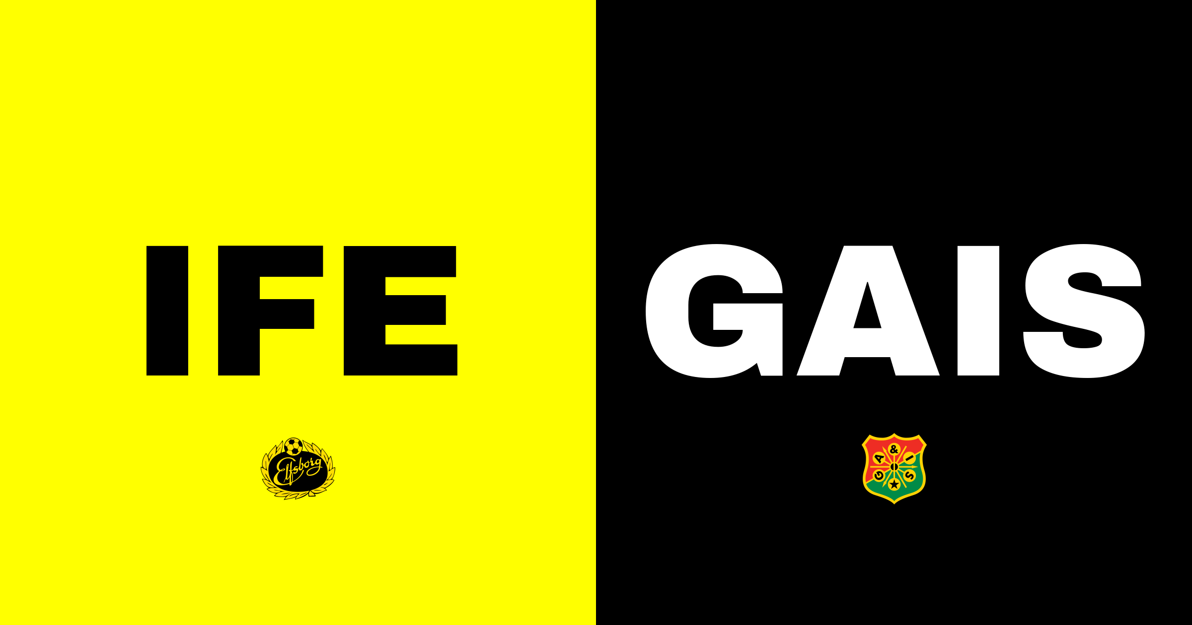 IF Elfsborg triumferar över GAIS på Borås Arena