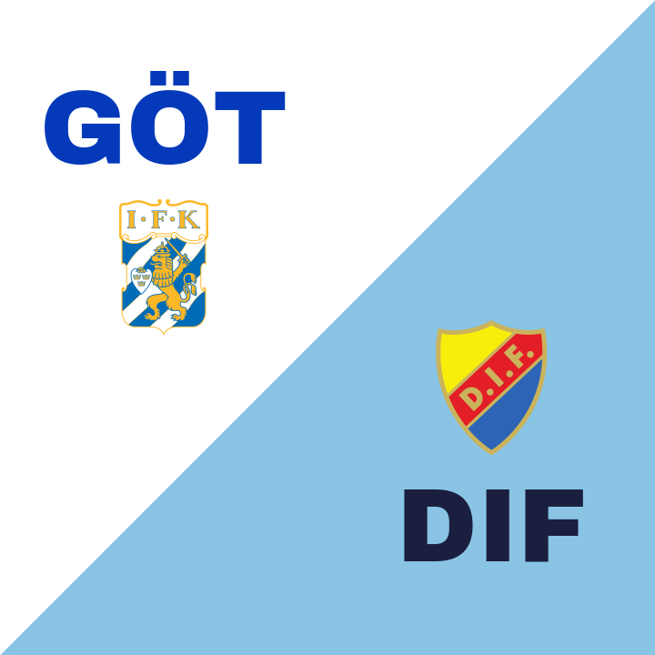 Djurgården vinner över IFK Göteborg på Gamla Ullevi