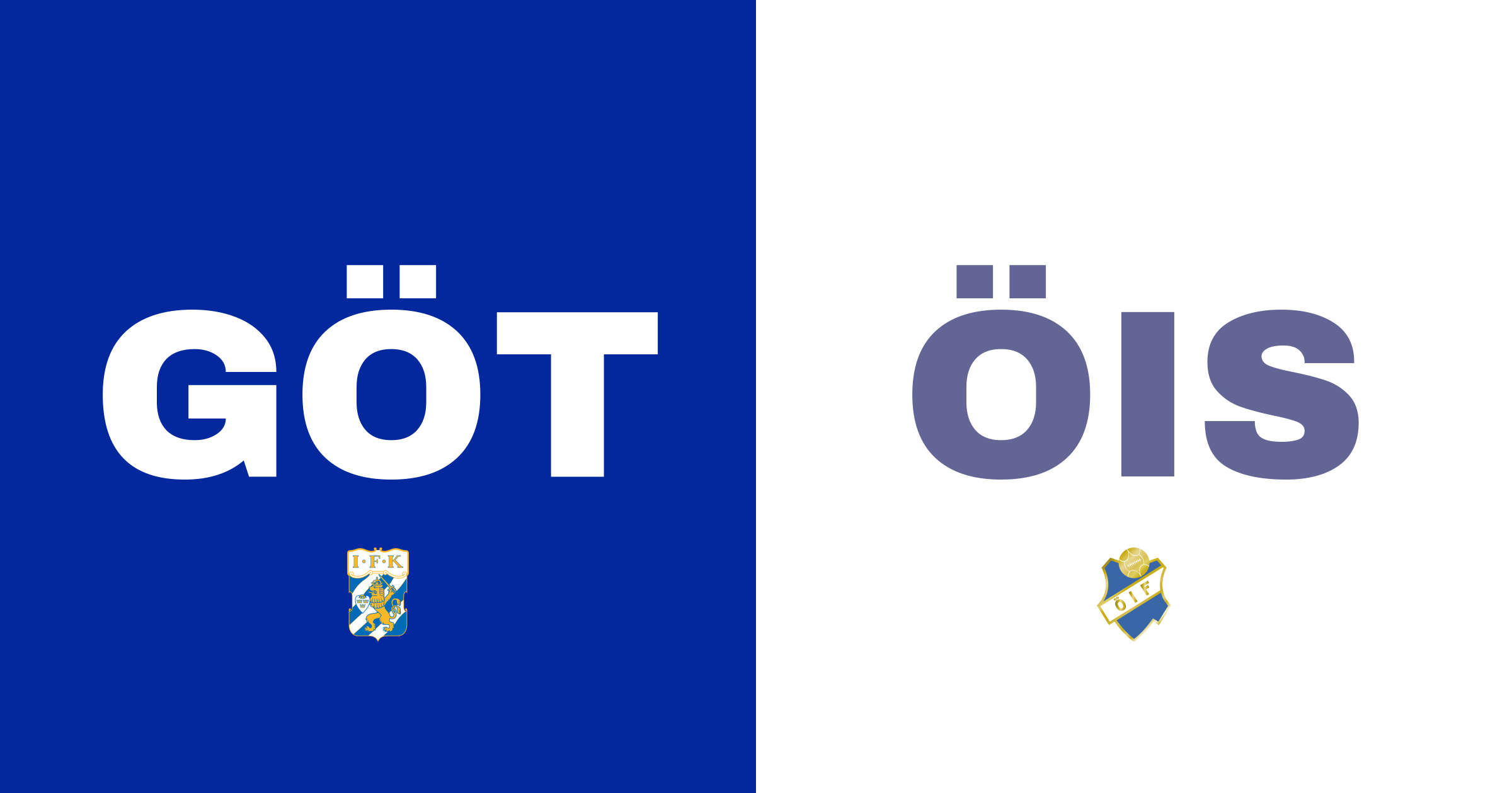 Östers IF avgör matchen mot IFK Göteborg på Gamla Ullevi