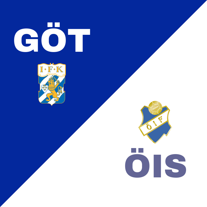 Östers IF avgör matchen mot IFK Göteborg på Gamla Ullevi