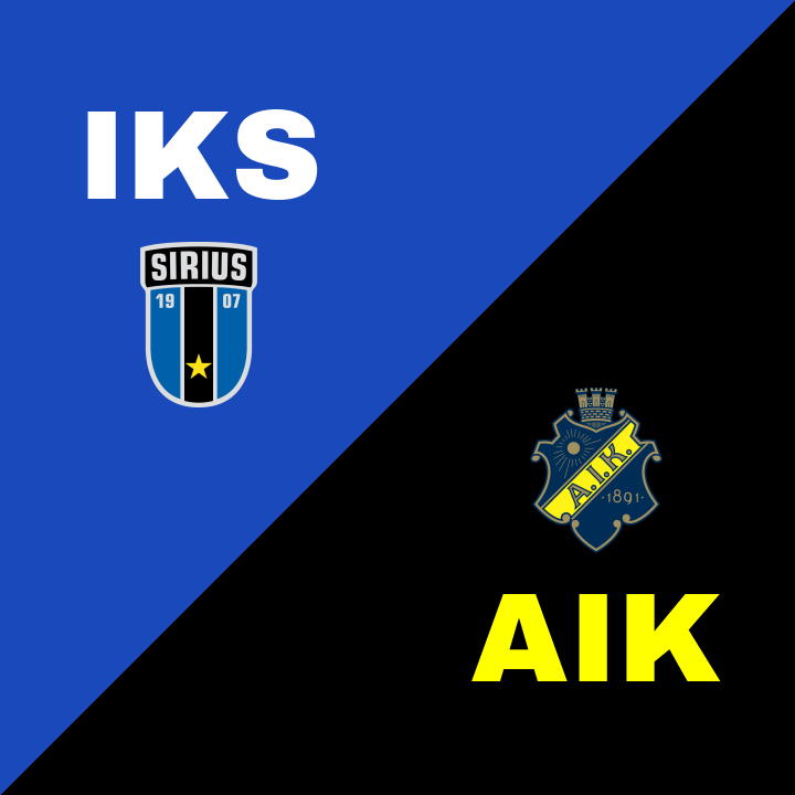 IK Sirius FK triumferar över AIK på Studenternas IP