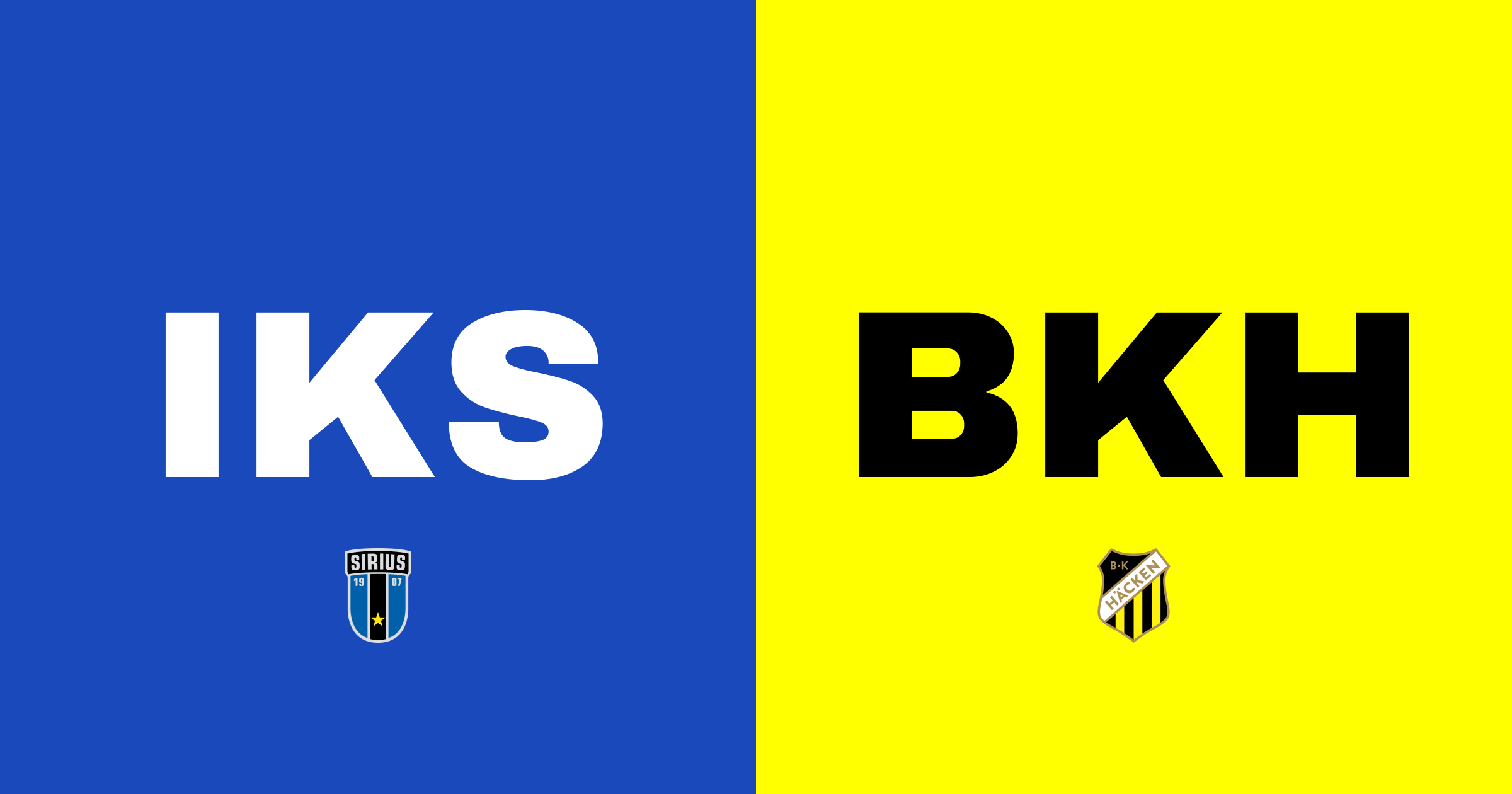 IK Sirius FK imponerar med seger mot BK Häcken