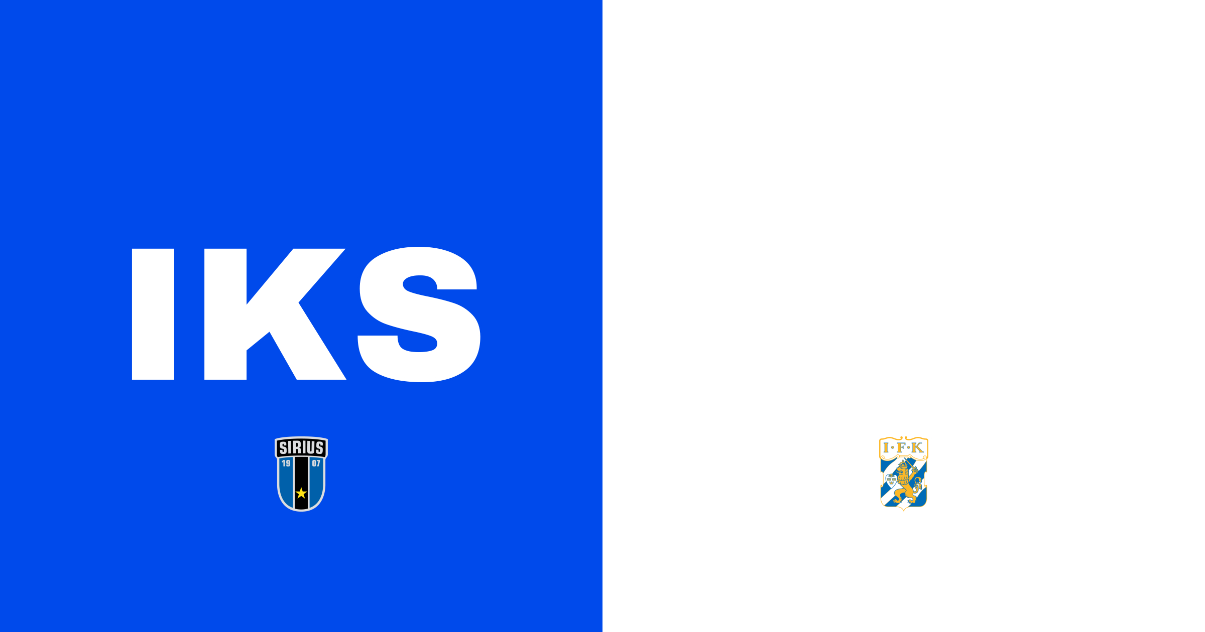 Tuff hemmaförlust för IK Sirius FK mot IFK Göteborg