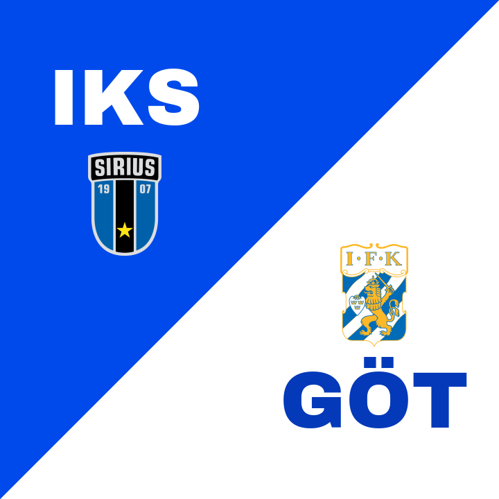 Tuff hemmaförlust för IK Sirius FK mot IFK Göteborg