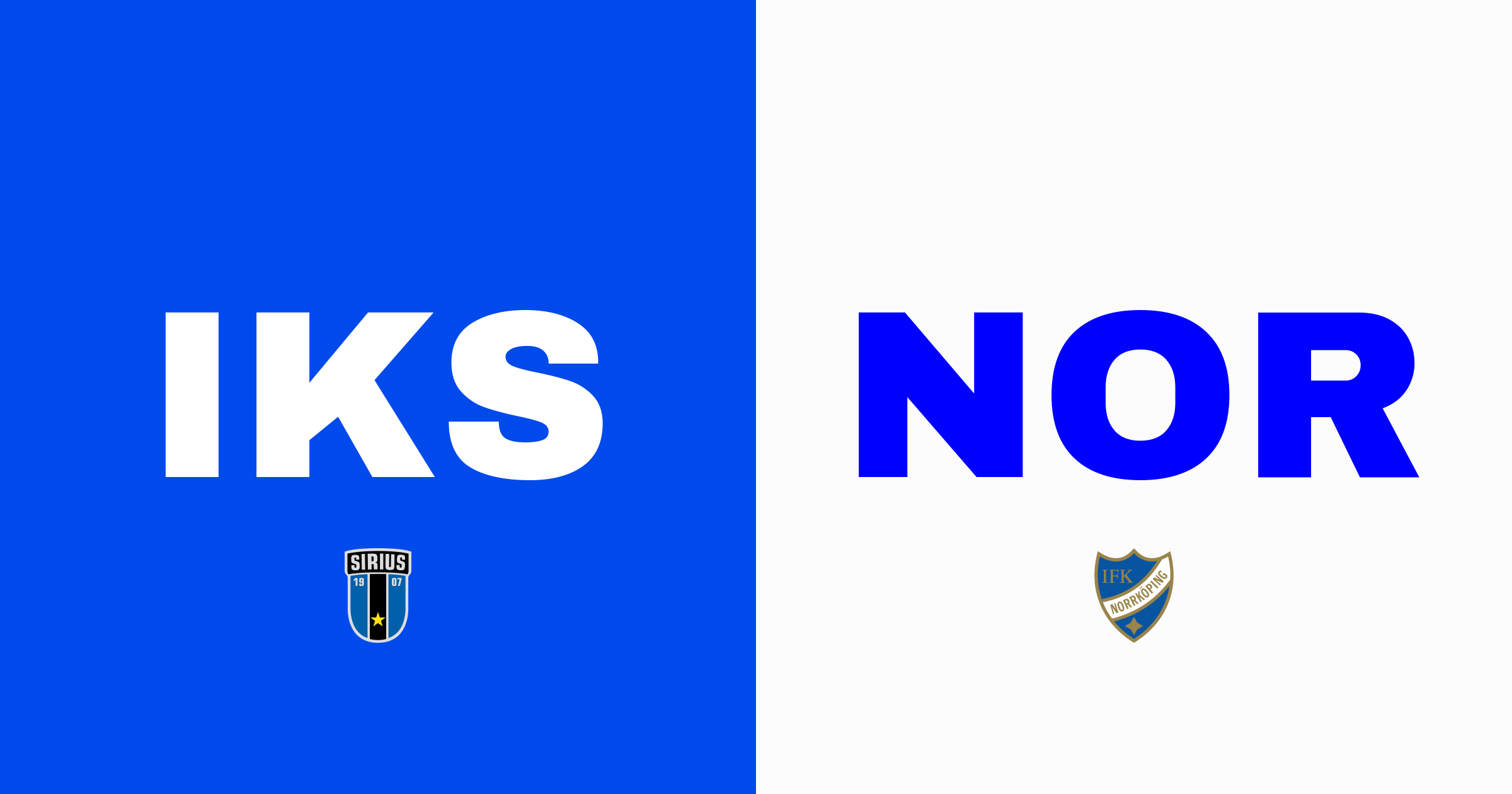 IK Sirius FK förlorar knappt mot IFK Norrköping på Studenternas IP