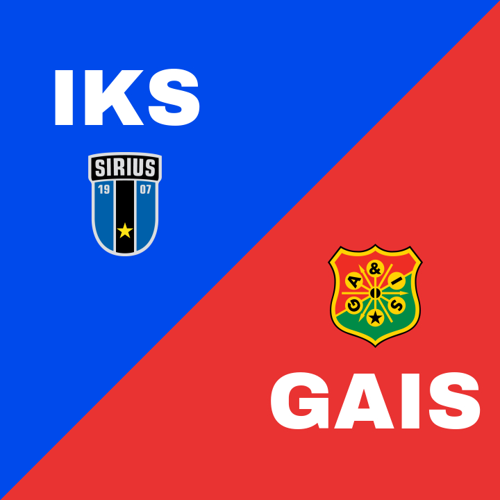 IK Sirius FK triumferar över GAIS med 3-0 på Studenternas IP