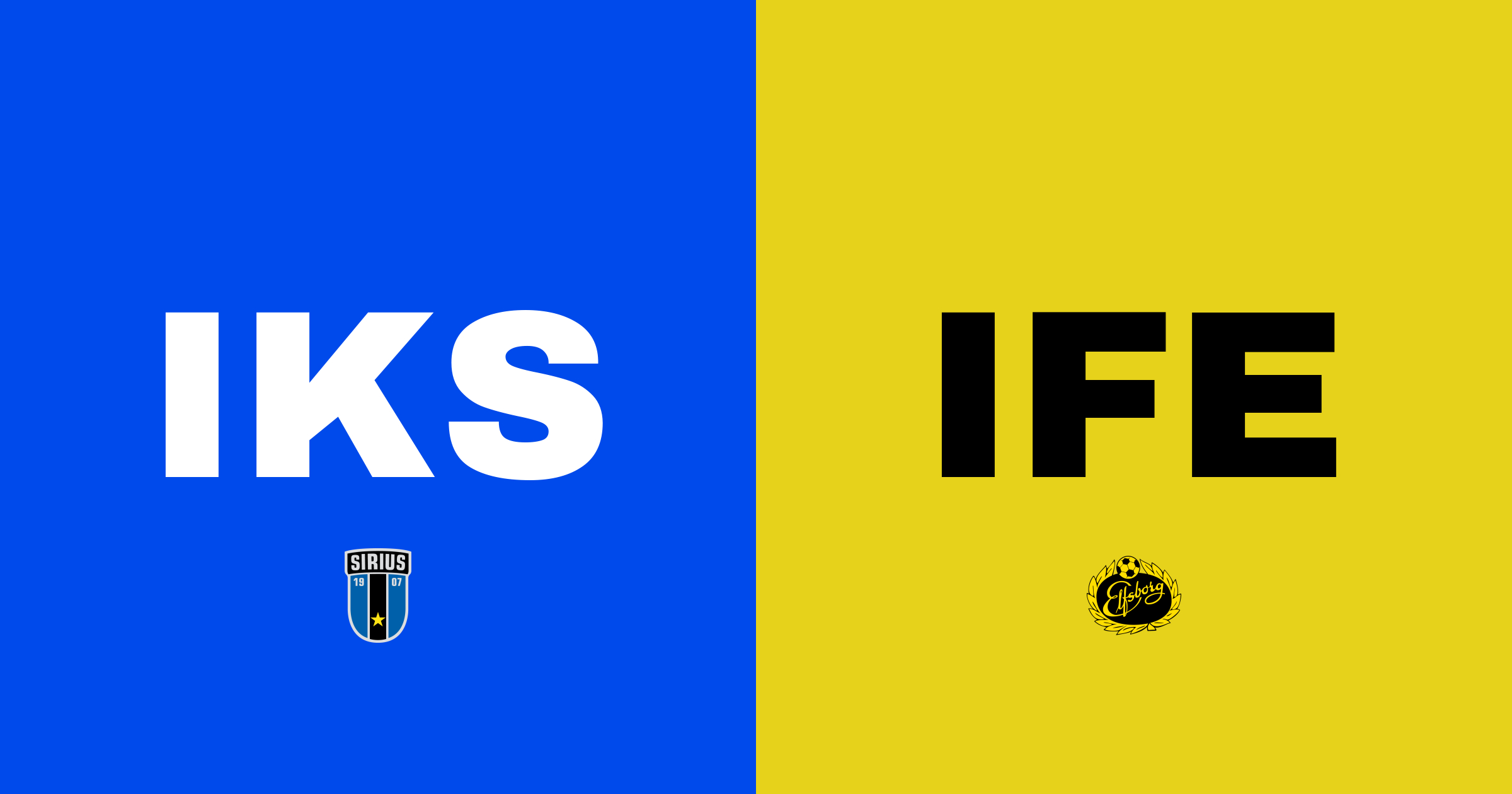 IK Sirius FK dominerar IF Elfsborg med 4-0 på Studenternas IP