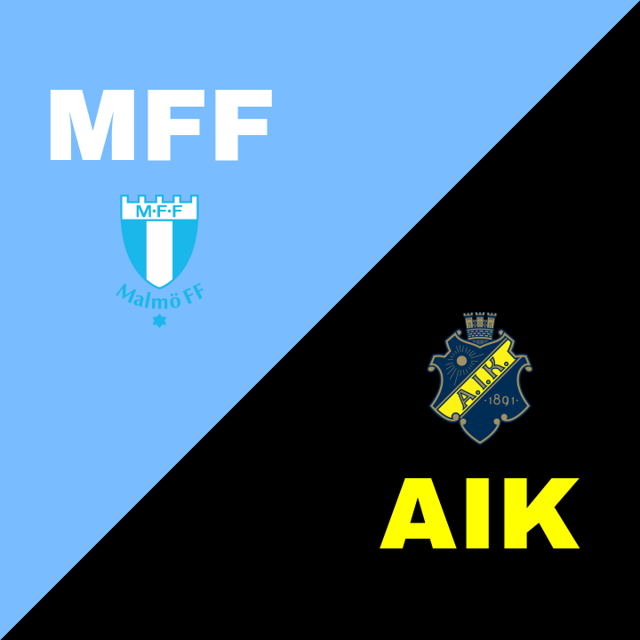 Spännande oavgjort när Malmö FF mötte AIK på Eleda Stadion