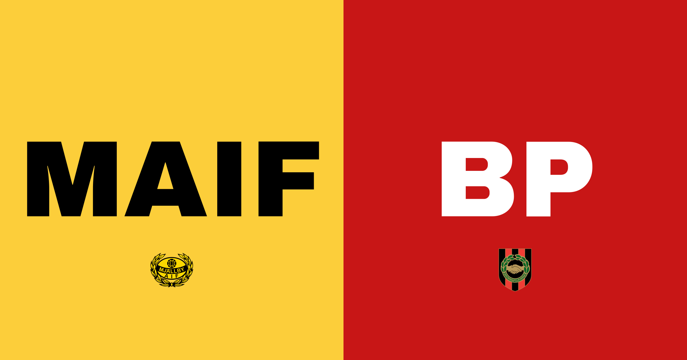 Mjällby AIF vinner mot IF Brommapojkarna på Strandvallen