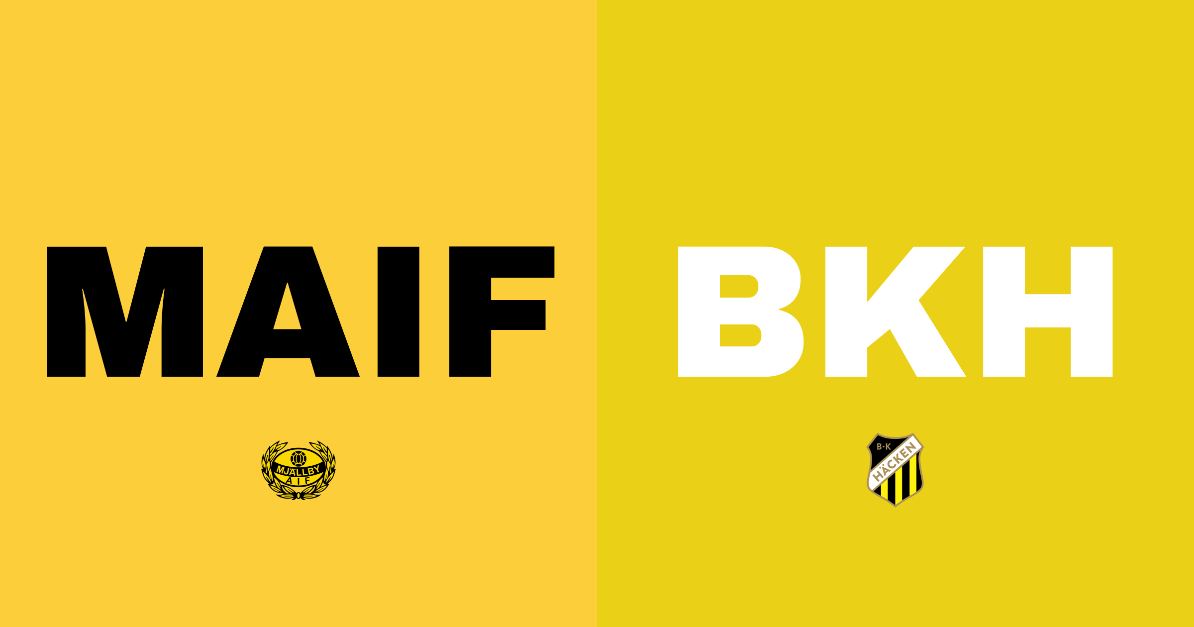 Mjällby AIF firar säsongsavslutningen med seger mot BK Häcken