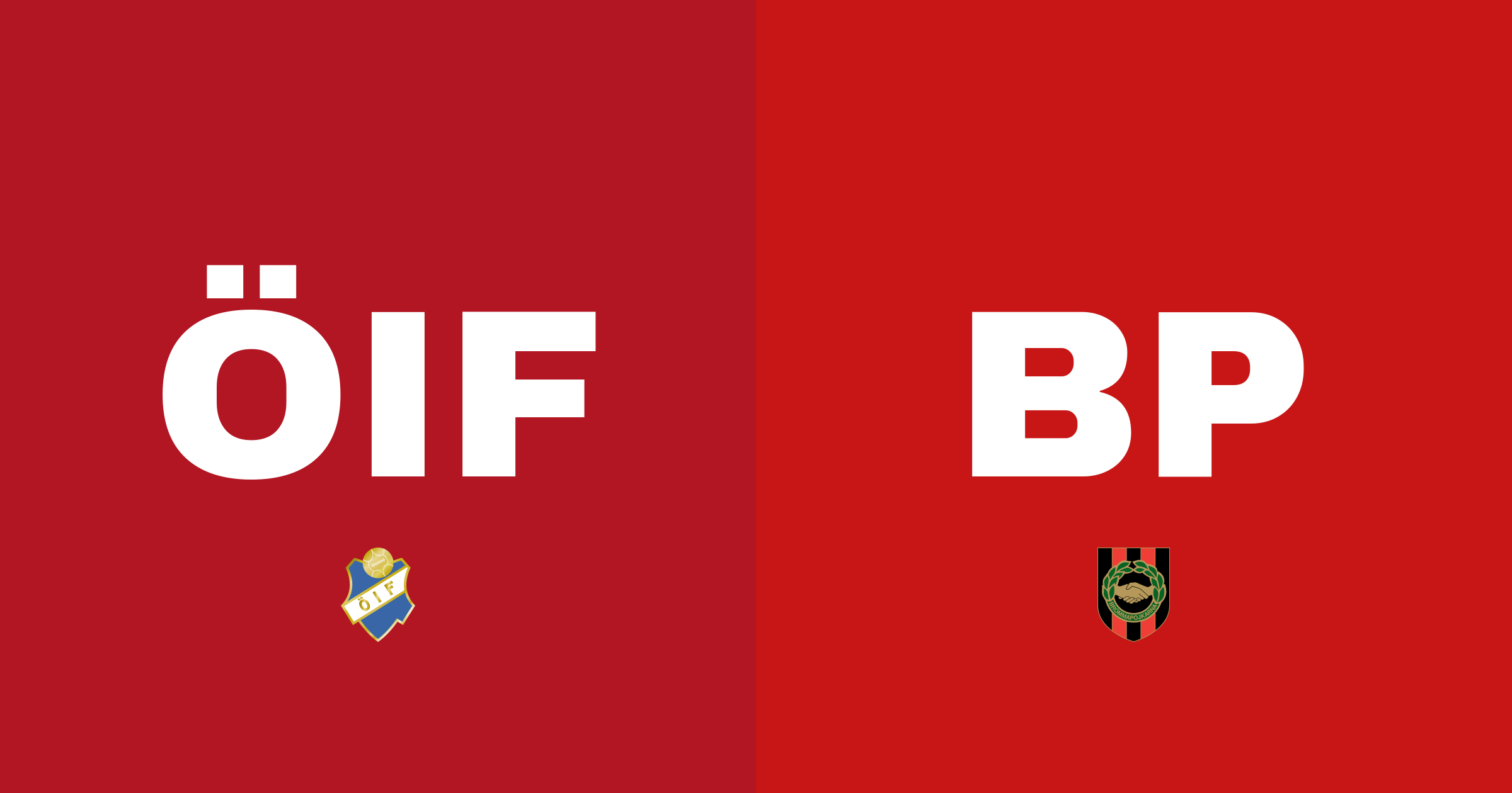 Östers IF och IF Brommapojkarna spelar oavgjort på Visma Arena