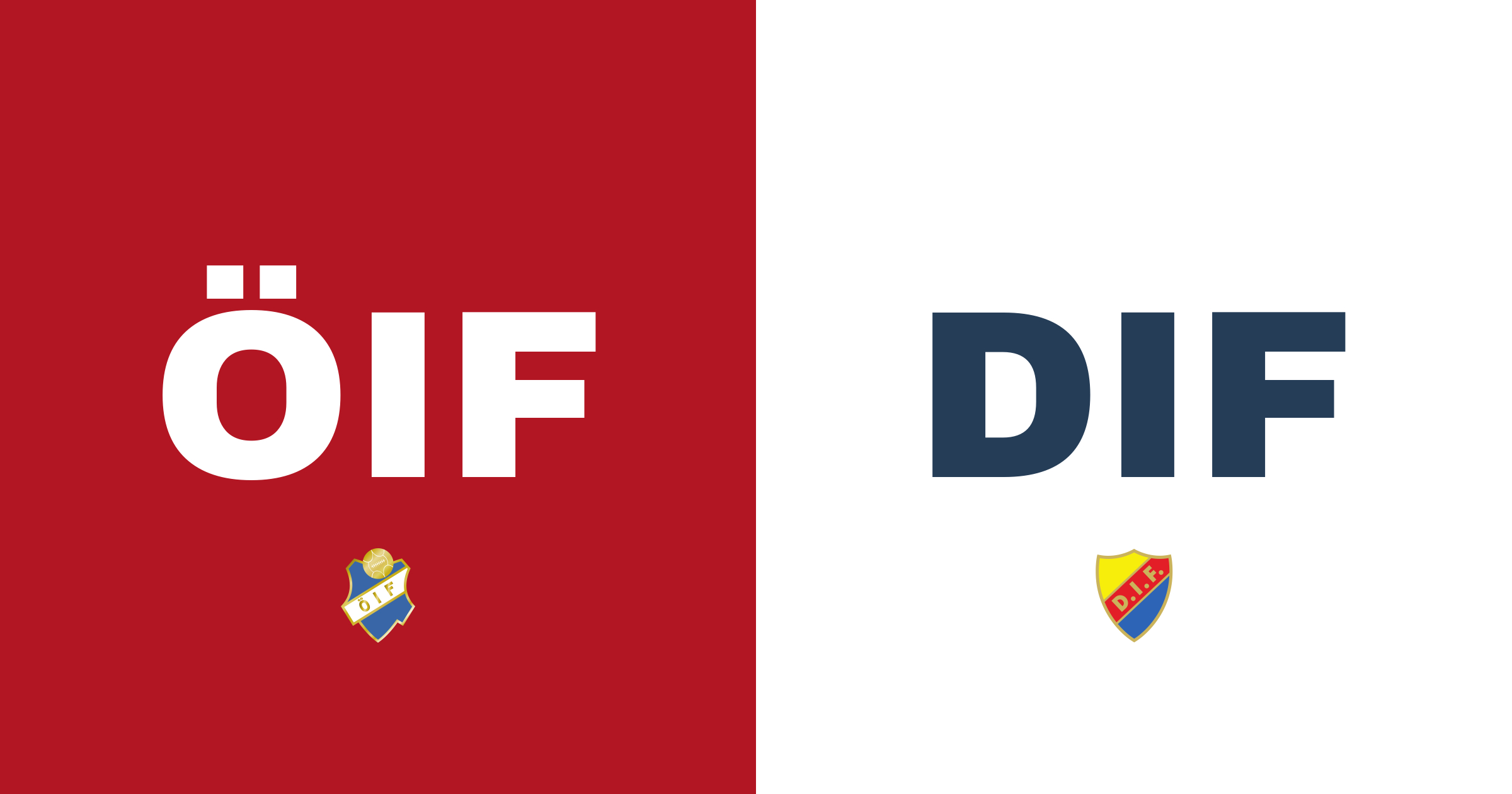 Östers IF faller mot Djurgårdens IF i kritisk match