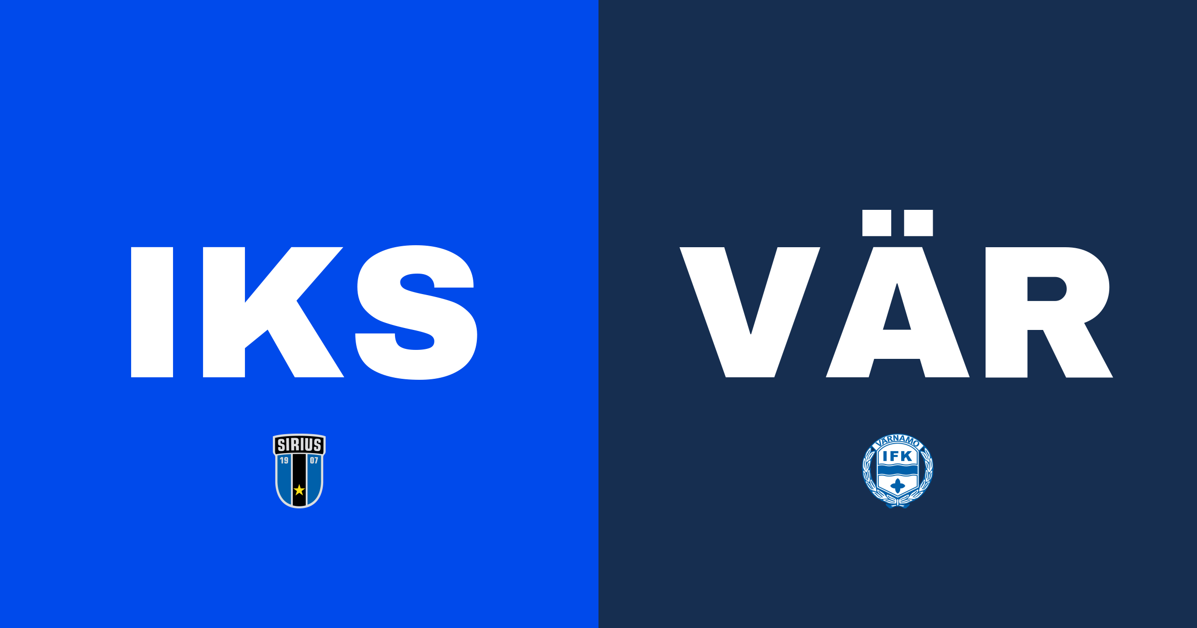 IK Sirius FK avslutar säsongen med seger mot IFK Värnamo på Studenternas IP