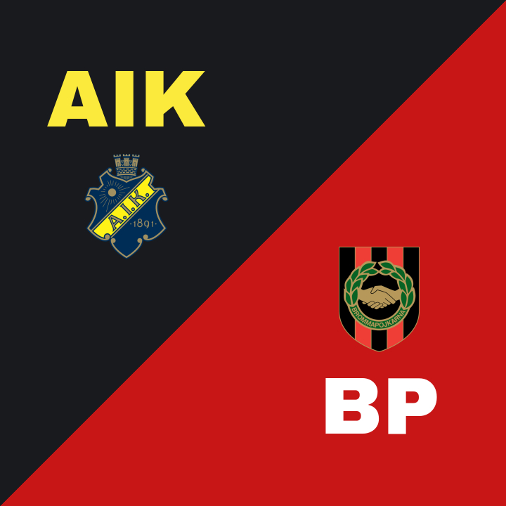 BP chockade AIK i målfest på Strawberry Arena