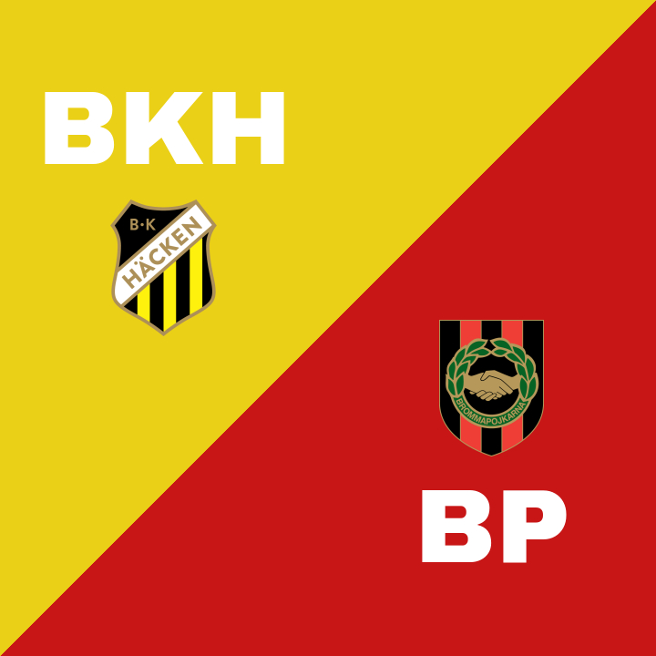 Spännande målfest mellan BK Häcken och IF Brommapojkarna slutar 2-2