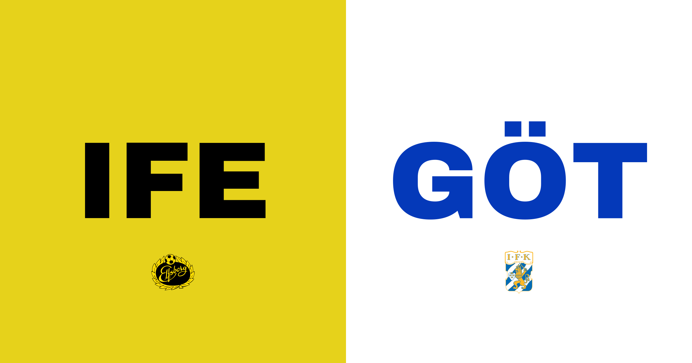 IF Elfsborg dominerar IFK Göteborg i Allsvenskan-premiären