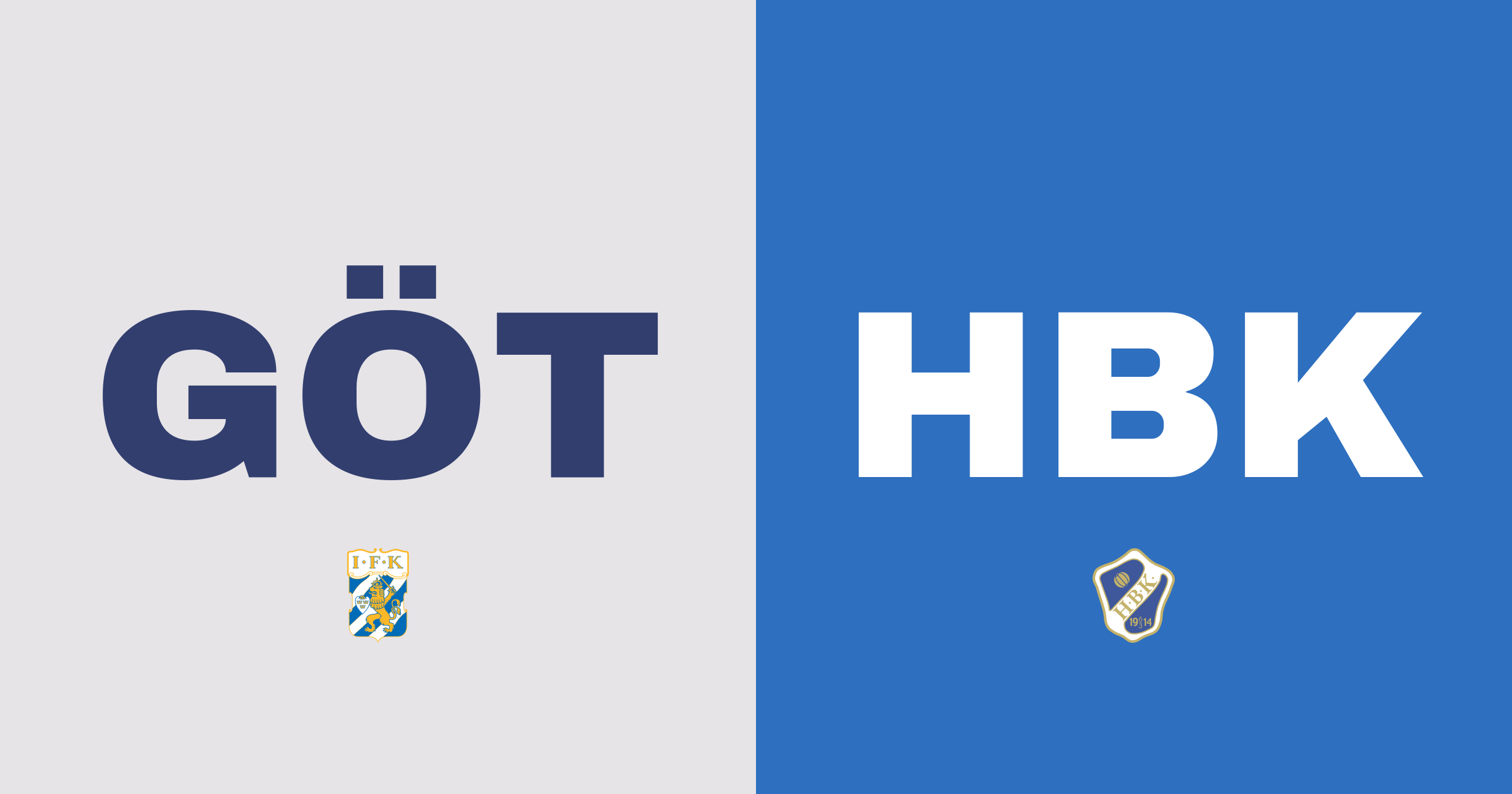Blåvitt går in som klar favorit mot HBK