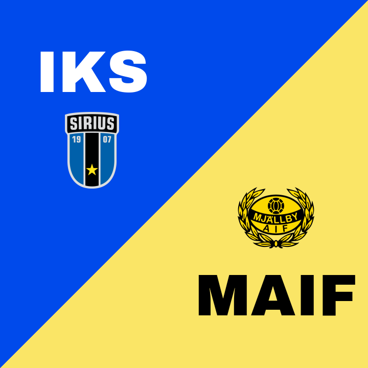 Dramatik på Studenternas IP - Klart 4-4 mellan IK Sirius FK och Mjällby AIF