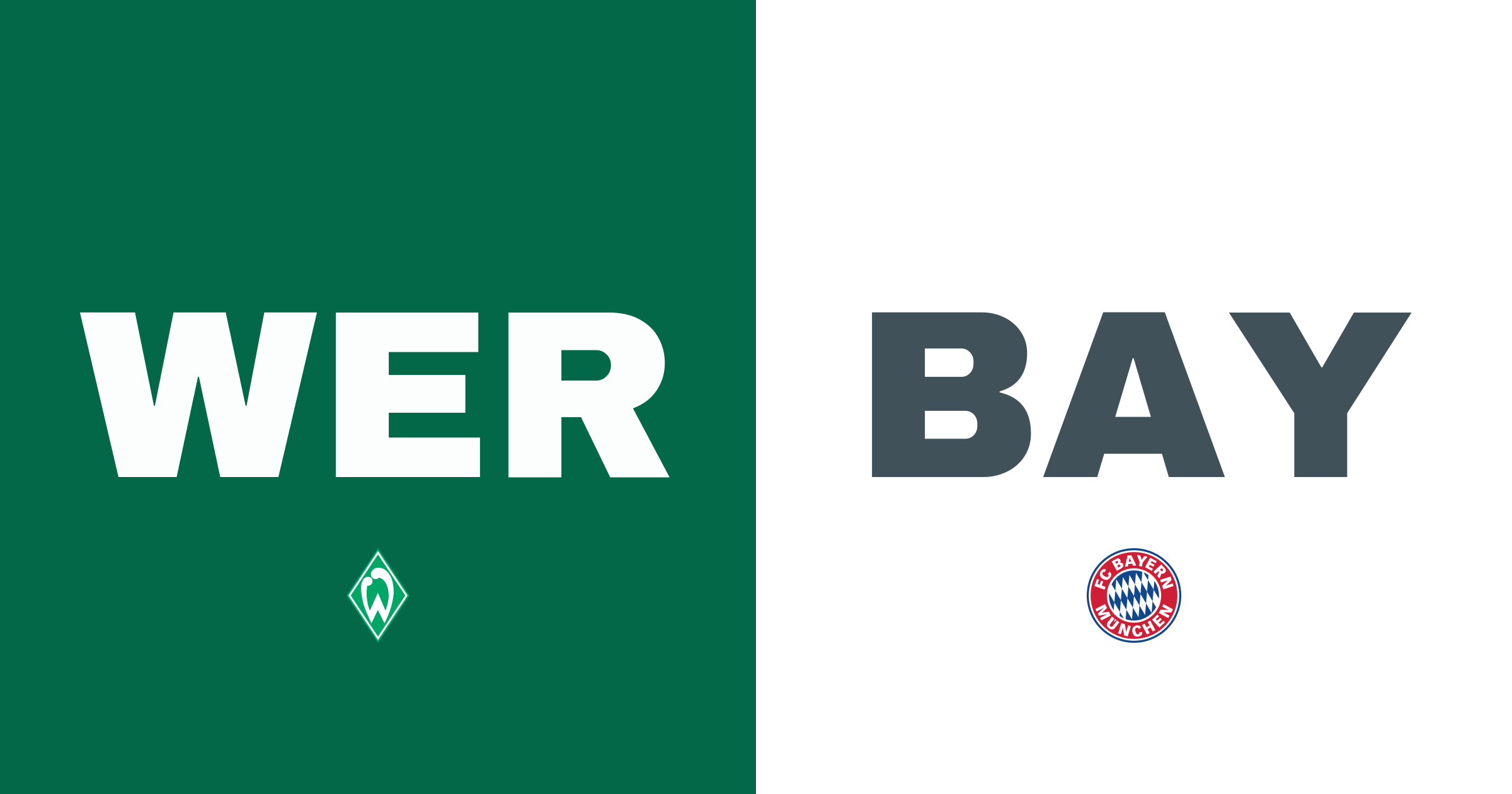 Bayern München krossar Werder Bremen på Weserstadion