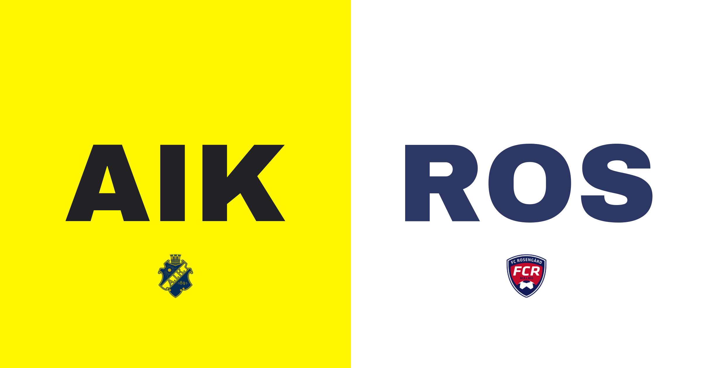 AIK segrar knappt mot Rosengård på Skytteholms IP