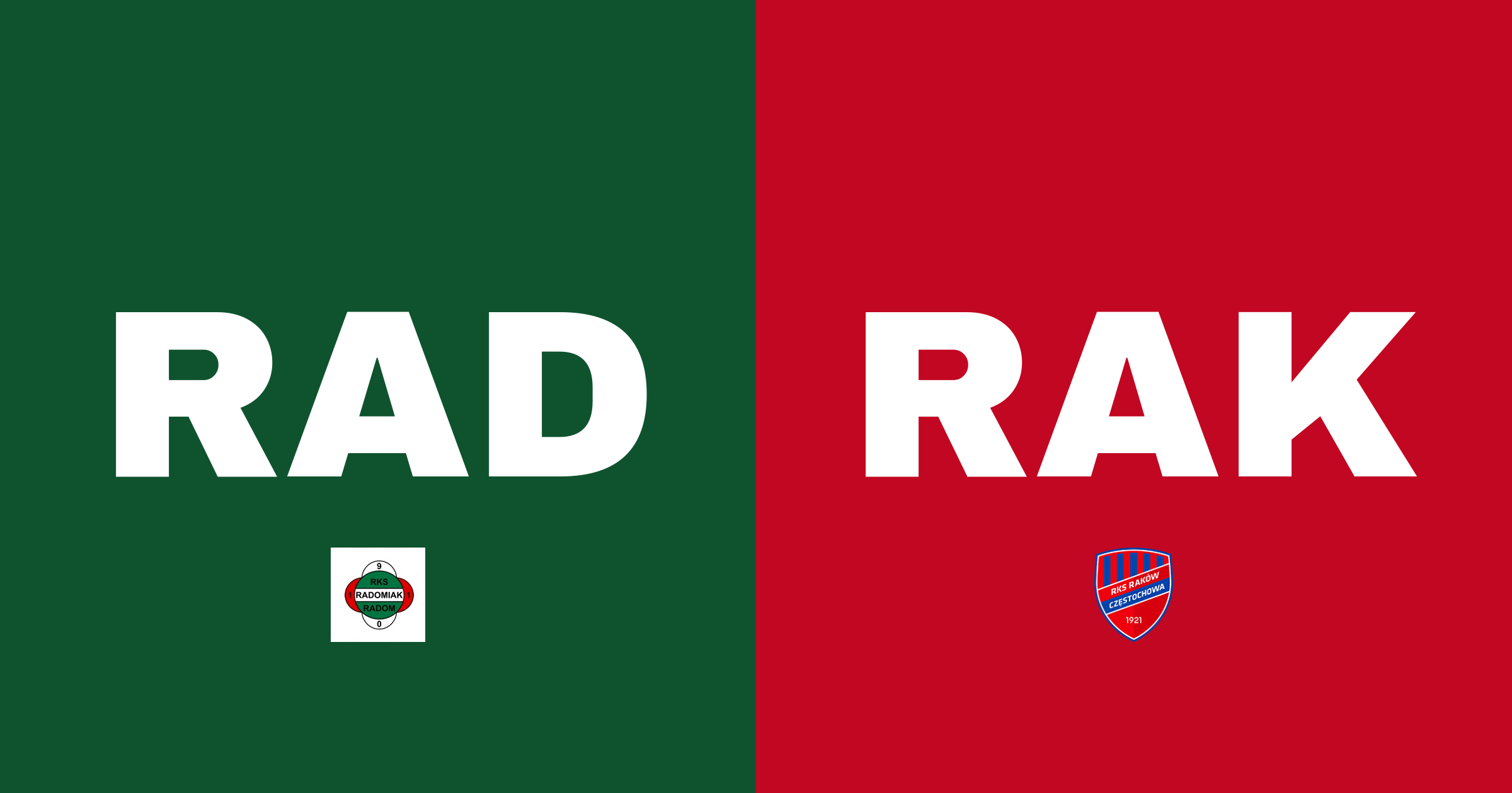 Radomiak Radom vs Raków Częstochowa Ekstraklasa 2025/26, Omgång 3