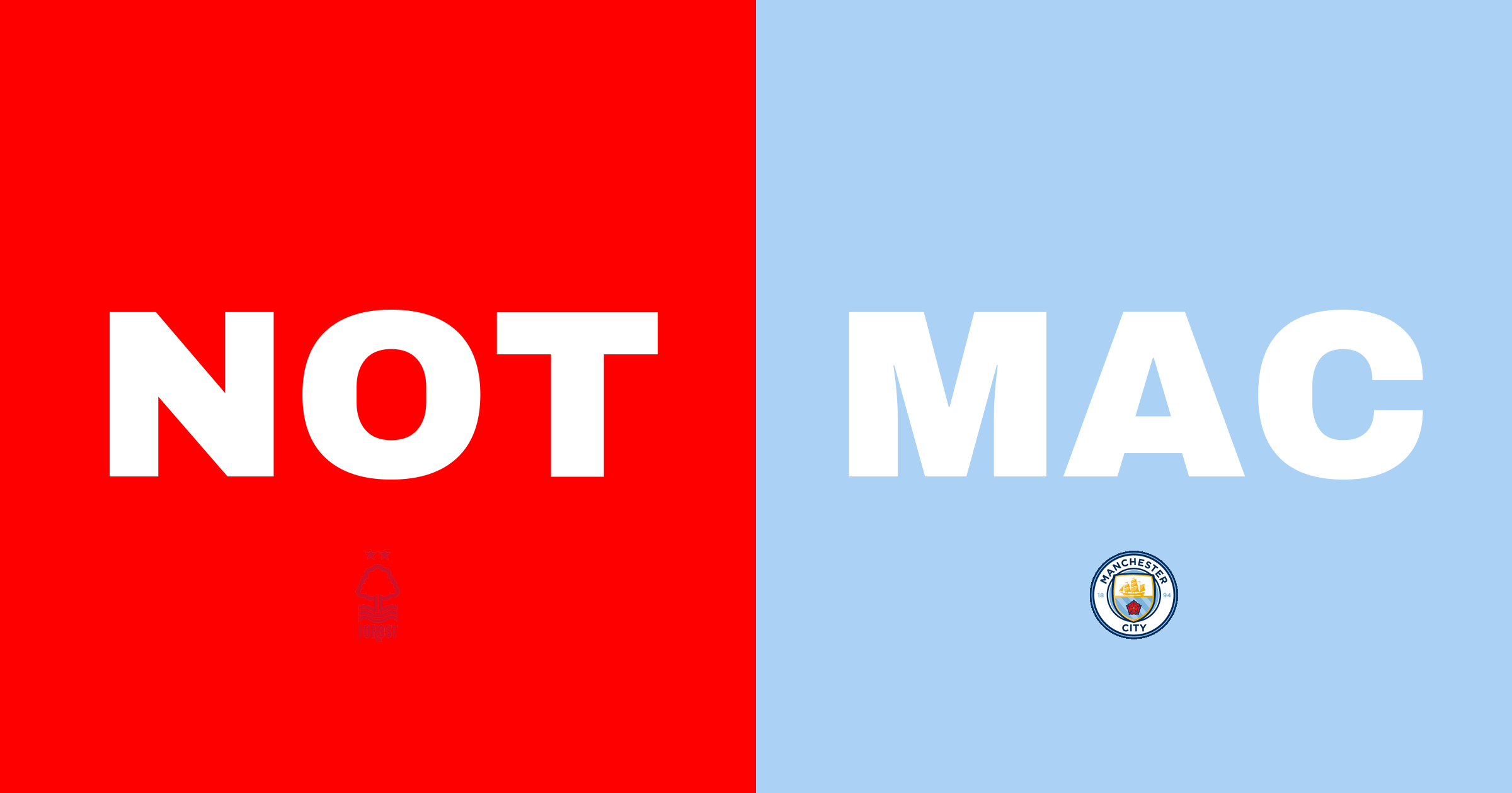 Manchester City besegrar Nottingham Forest i FA-cupens semifinal