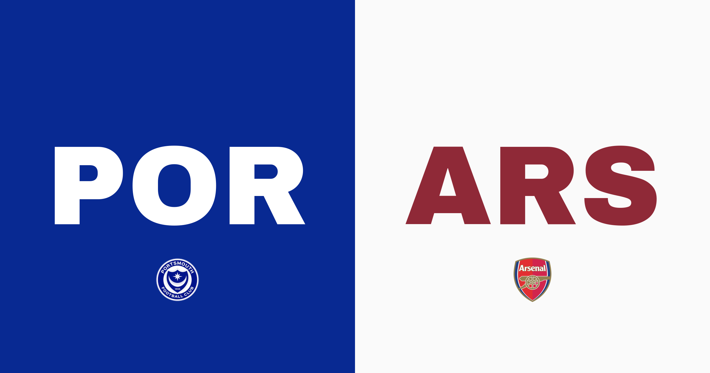 Portsmouth utslagna av Arsenal i FA-cupens tredje omgång