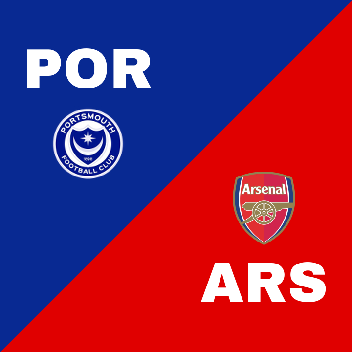 Portsmouth utslagna av Arsenal i FA-cupens tredje omgång