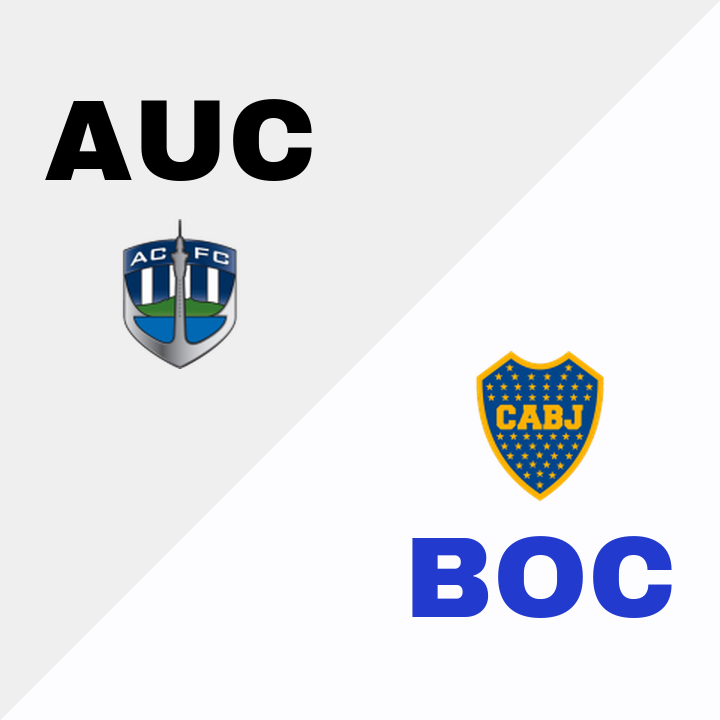 Auckland City och Boca Juniors spelar oavgjort på GEODIS Park
