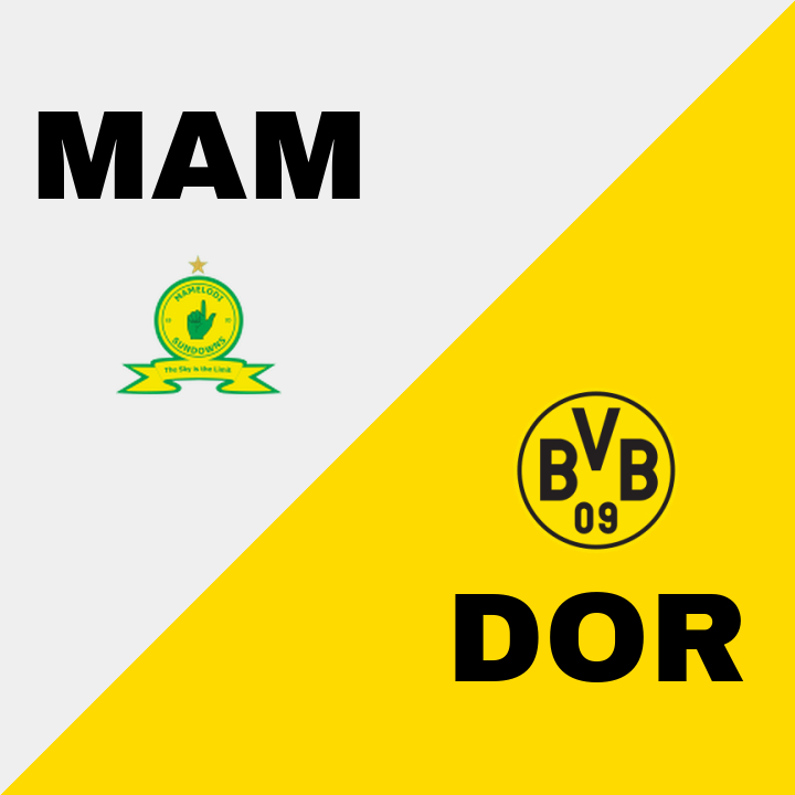 Borussia Dortmund avgör i sista sekunden mot Mamelodi Sundowns med 4-3 på TQL Stadium!