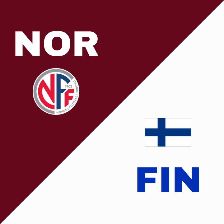 Norge besegrar Finland i Vänskapsmatcher landslag