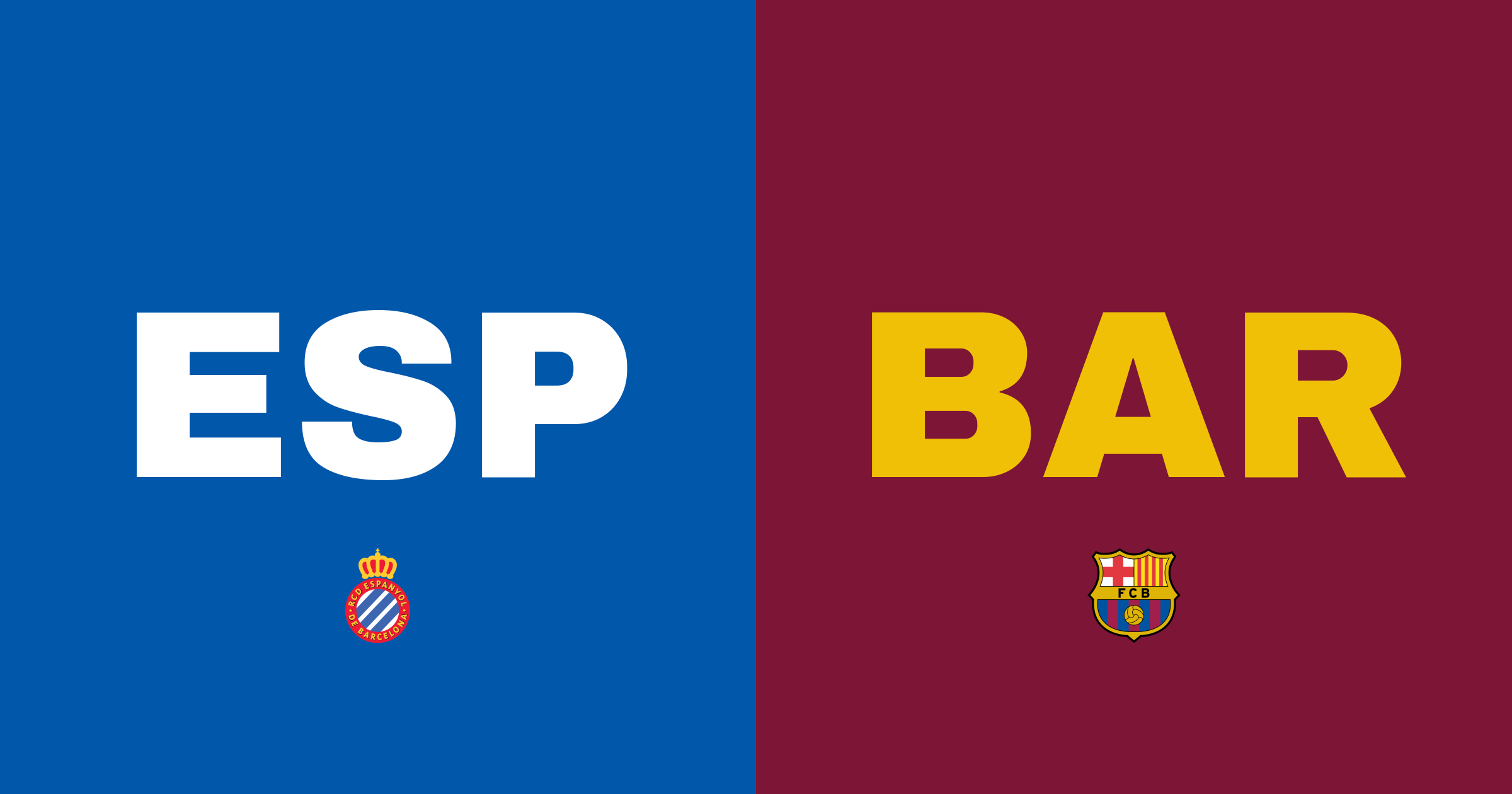 Barcelona dominerar Espanyol på RCDE Stadium