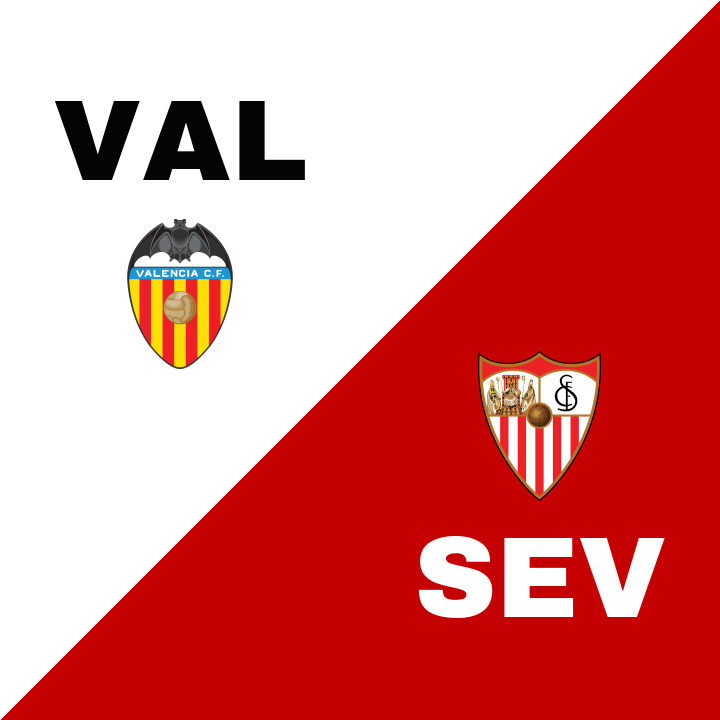 Valencia säkrar segern mot Sevilla på Estadio de Mestalla