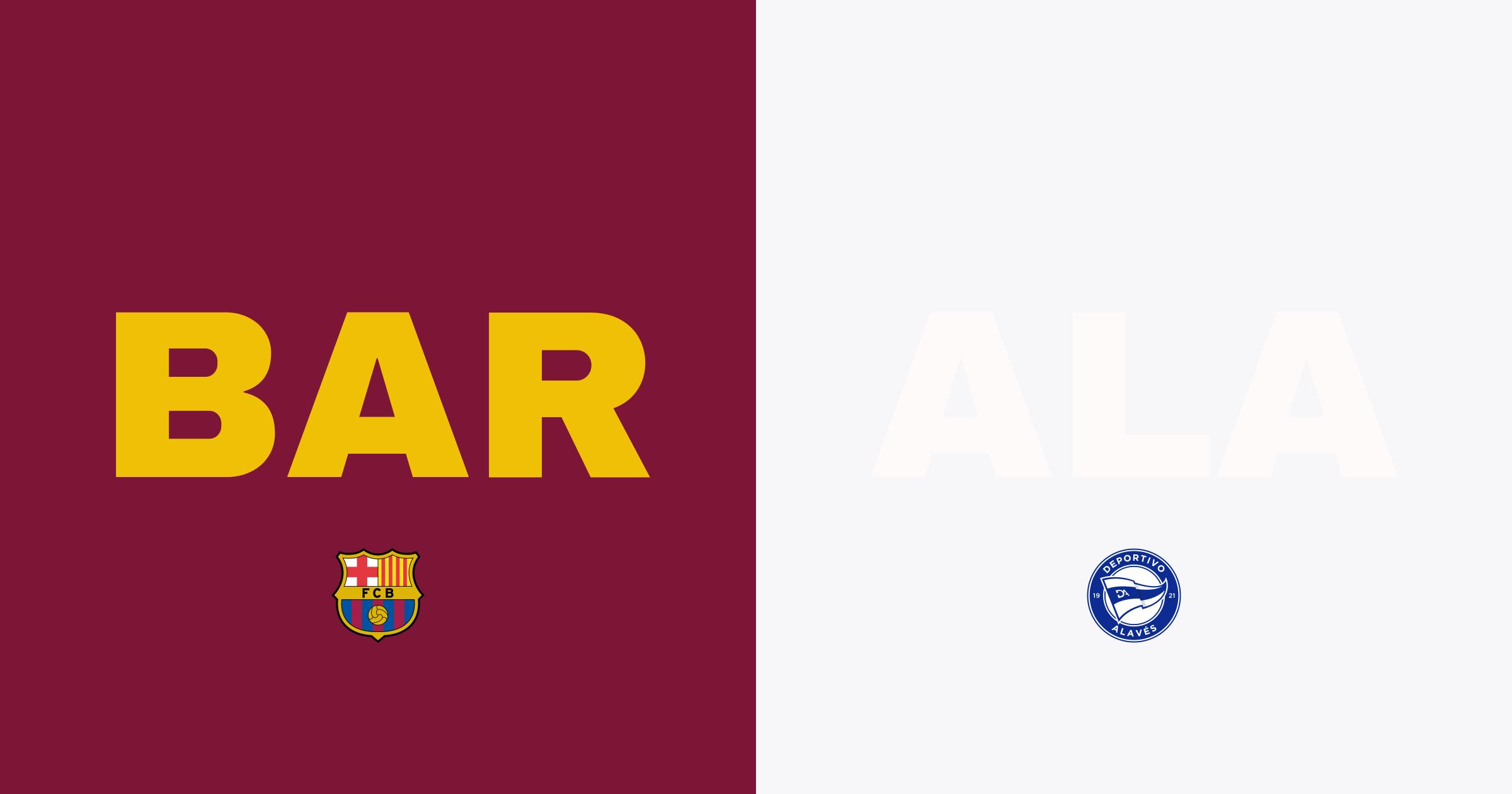 Barcelona vinner över Alavés med 3-1 på Spotify Camp Nou