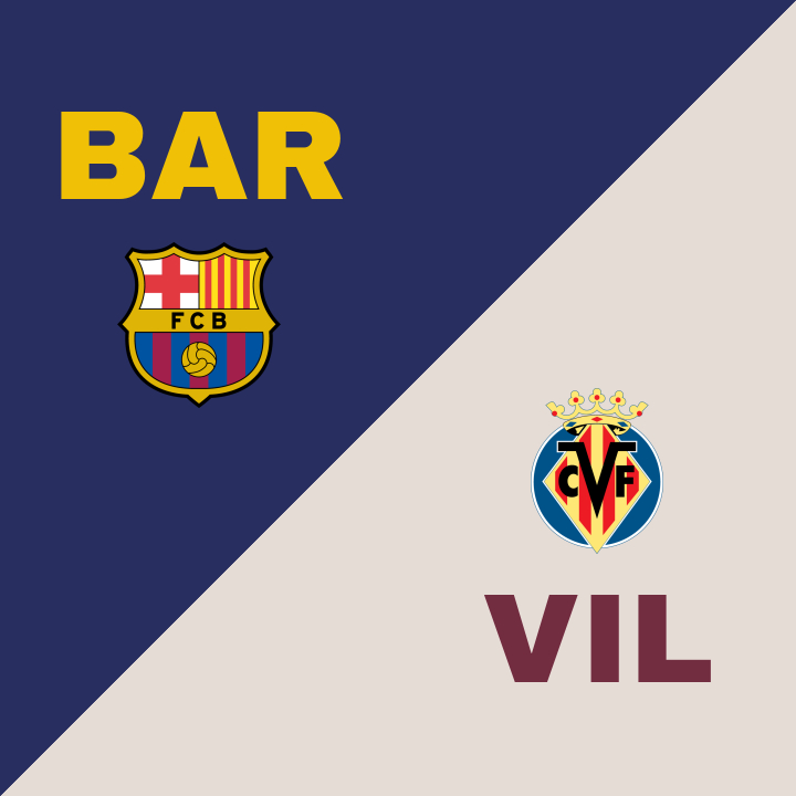 Barcelona krossade Villarreal med 4-1 på Estadi Olímpic Lluís Companys